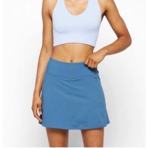 Skechers Blue GoWalk GoFlex Athletic Wear Skirt Shorts
